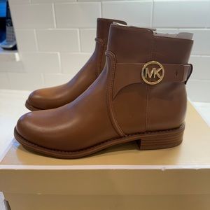 Michael Kors Luggage color Carmen Flat Bootie